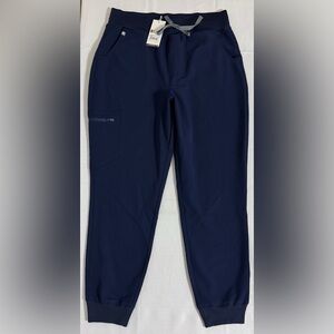 Figs Navy Blue Track Pants